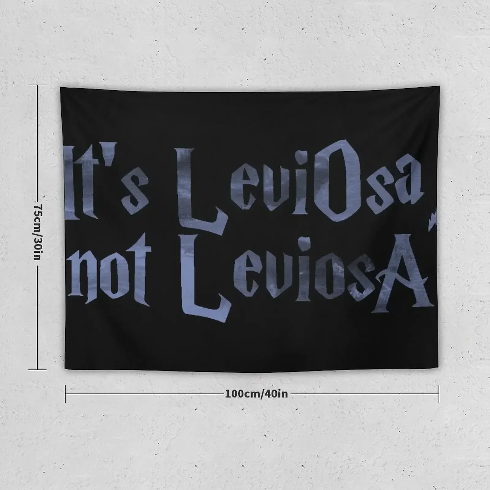 It is LeviOsa, not LeviosA Sticker Decoration Wall Wall Decor Hanging Tapestry Japanese Room Decor Bedroom Deco Tapestry