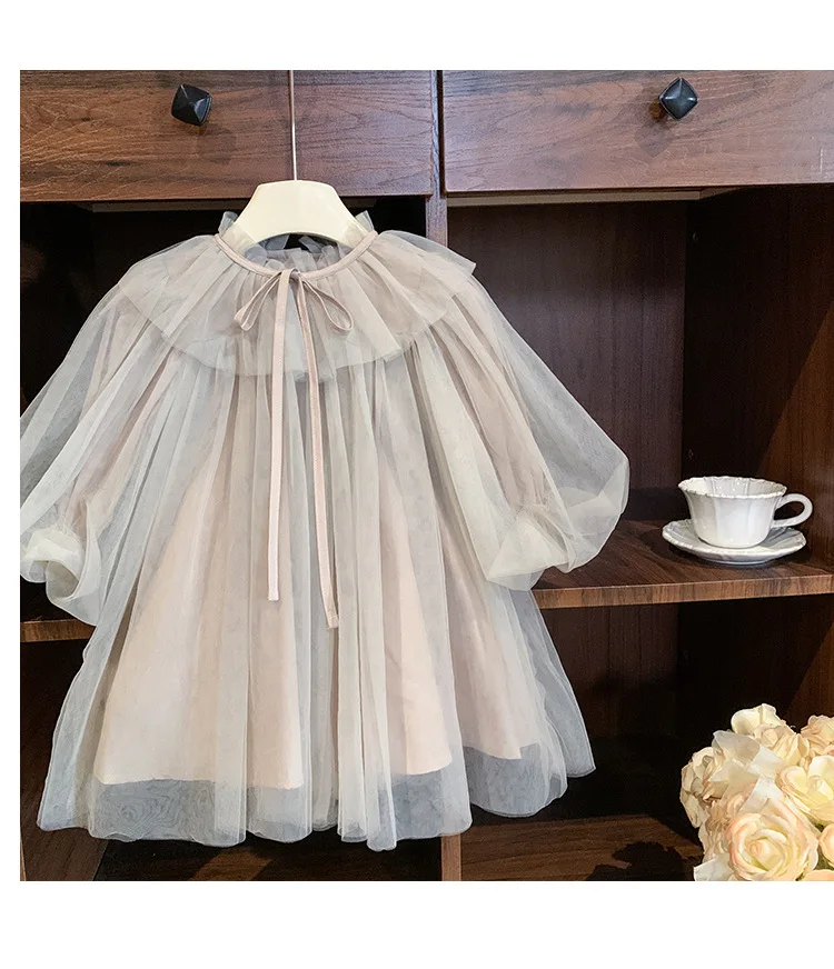 الأطفال الصيف فتاة بلون لطيف شير الربيع اللباس الكشكشة فراشة تصميم رقيق أنيق عصري الحلو الأزياء