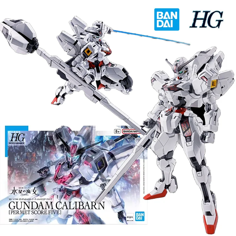 

Фигурка Bandai Namco PB HG 1/144 Gundam Calibarn позволяет оценить пять, 14 см, аниме, Оригинальная фигурка, сборная игрушка, Подарочная коллекция