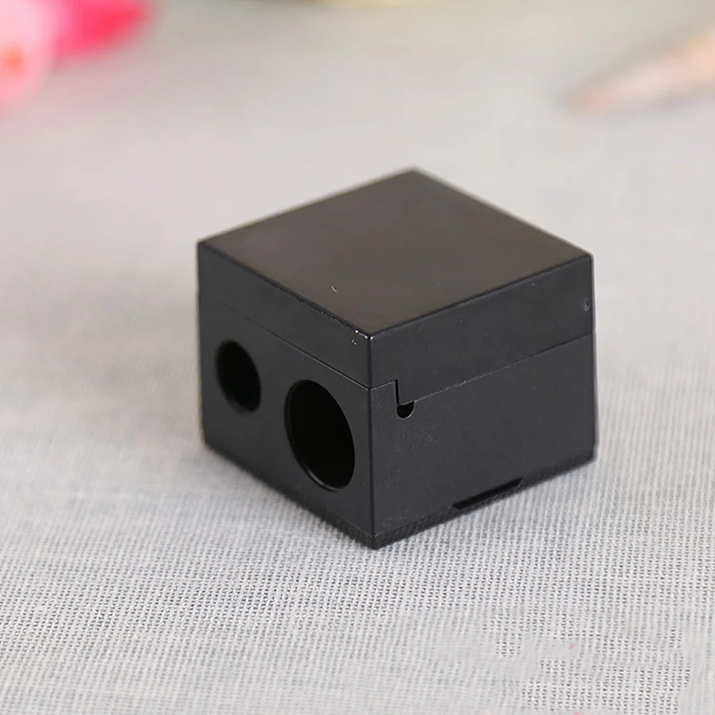 

6Pcs Double Hole Brow Pencil Sharpeners Makeup Sharpener Tools for Eyeliner Lipstick Eyebrow Pen Brow Pencil Sharpener