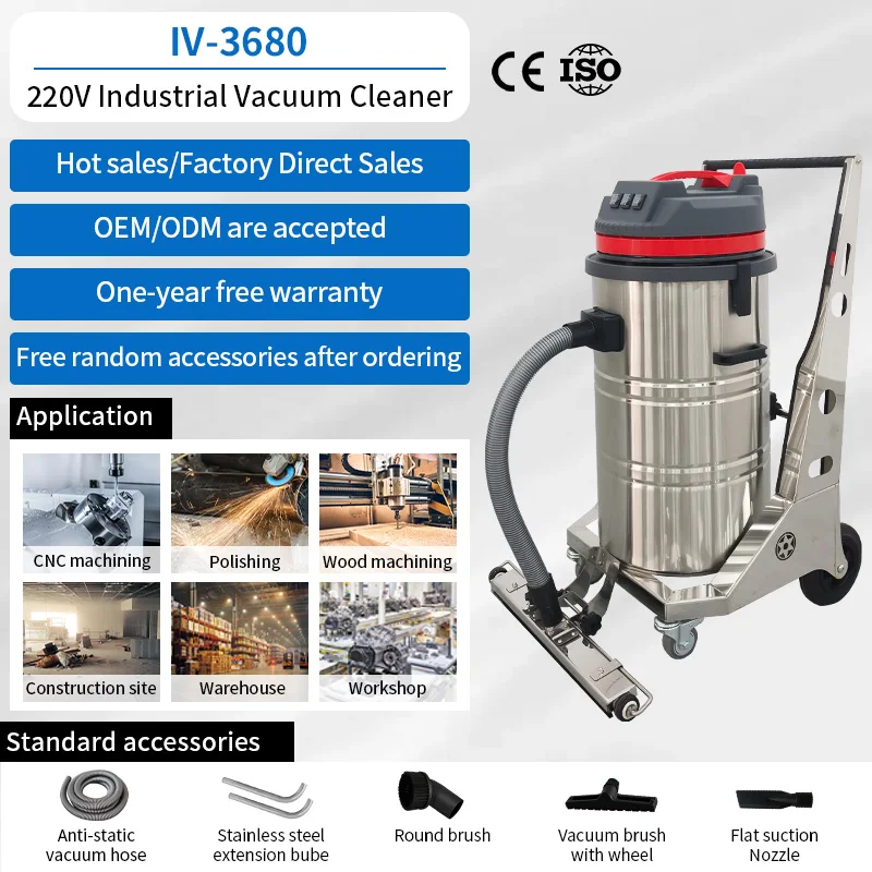 

Industrial Handheld Cordless Vacuum Cleaner Wet and Dry Stainless Steel for Car,Bus,Truck,train,airplane. Car Dust Cleaner.