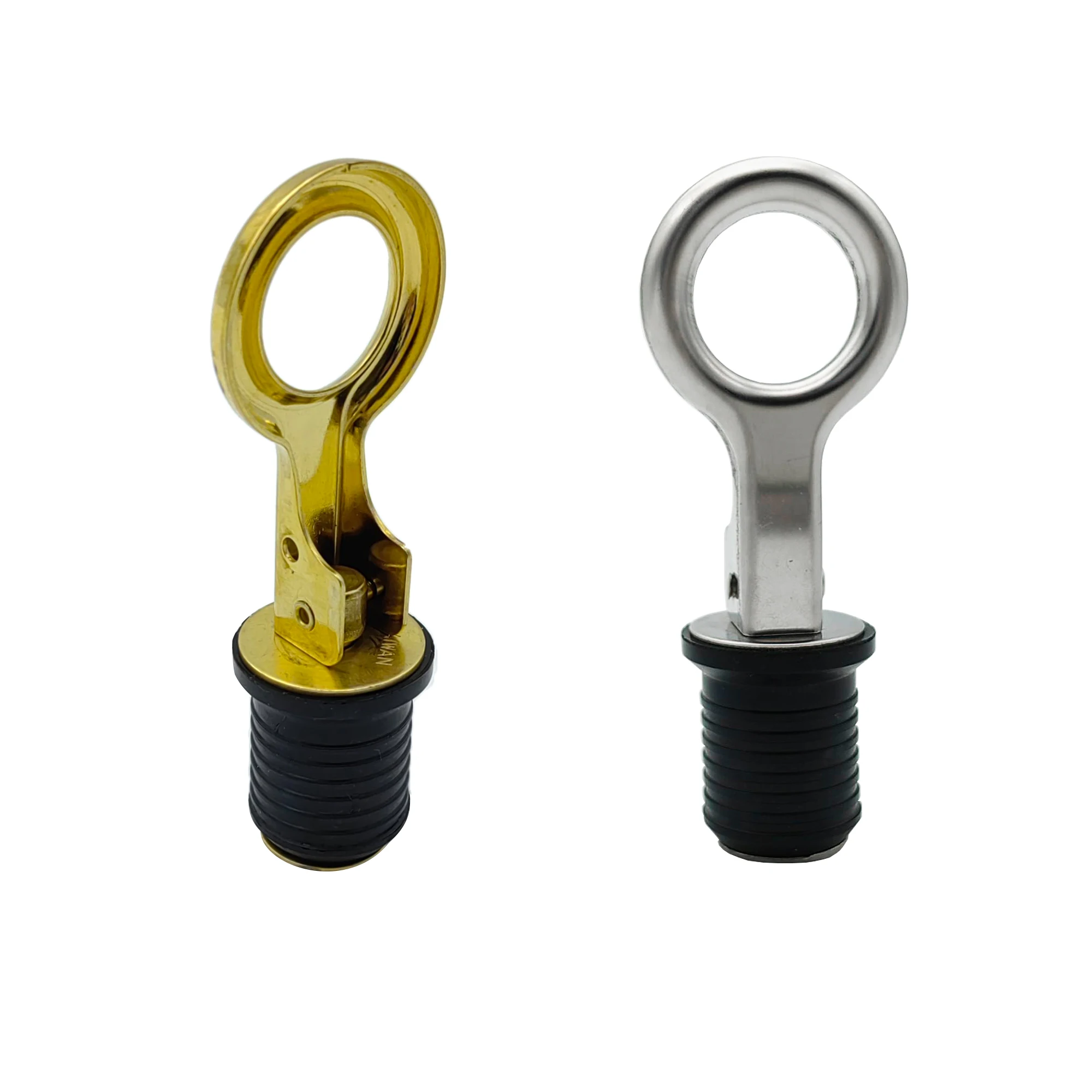 Compression Plug Rubber snap handle drain plug 1 inch for Boat Yacht Fishing Marine Accessories Hardware