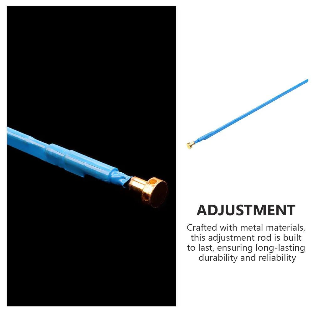 Haste de treliça de guitarra 457mm, ferramenta luthier de metal de alta durabilidade, peças de guitarra elétrica, haste de treliça de metal, peças de reposição de baixo