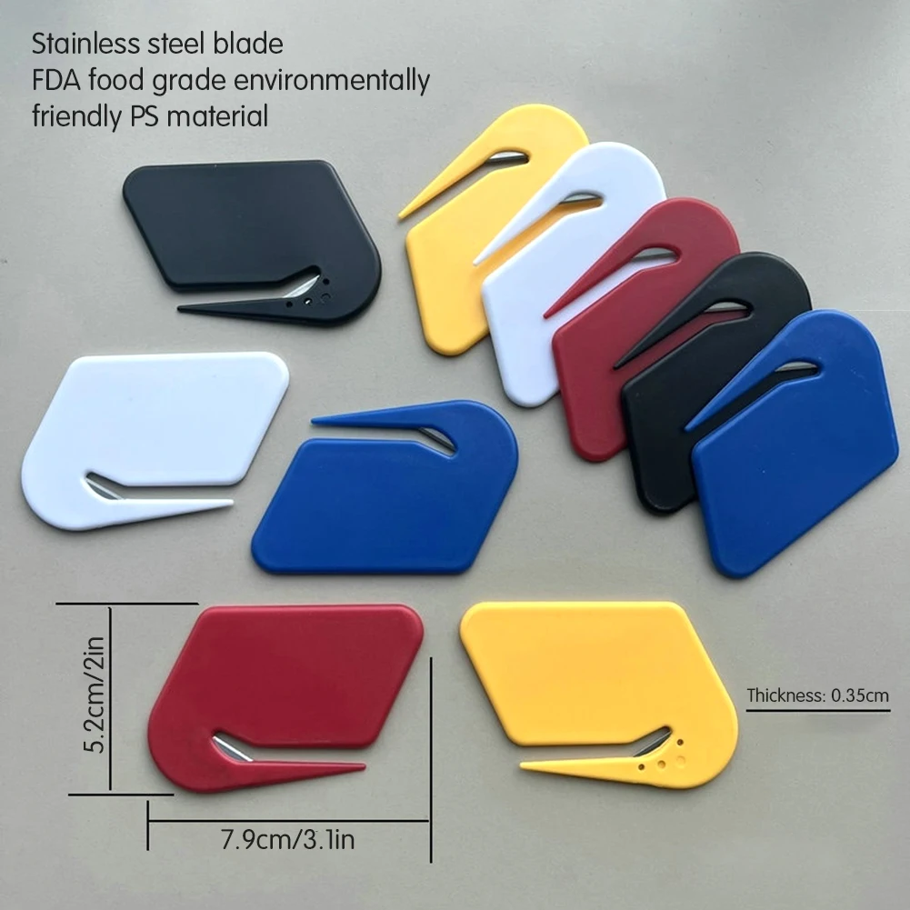 Cortador de borracha universal dos mini dos abridores plásticos da letra para a abertura da letra