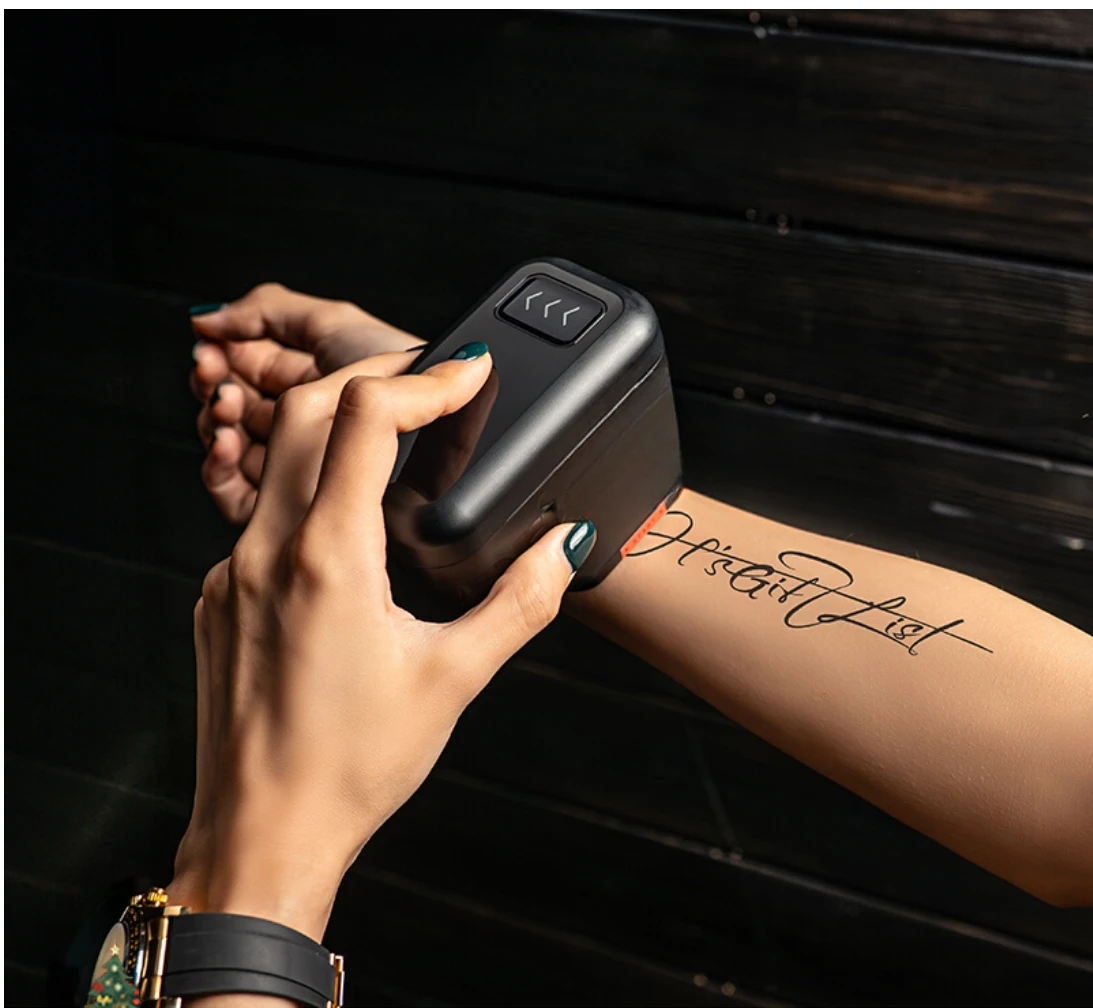 Handheld tattoo printer for coding and color printing  2026