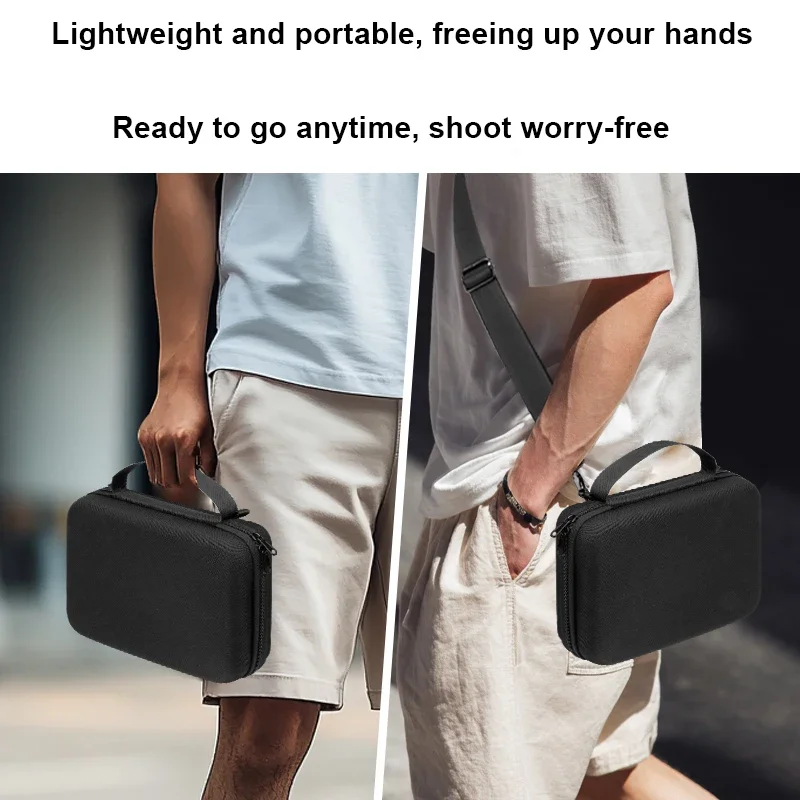 Estojo de transporte para insta360 go ultra, bolsa de armazenamento de viagem capa protetora organizador à prova de choque para câmera go ultra