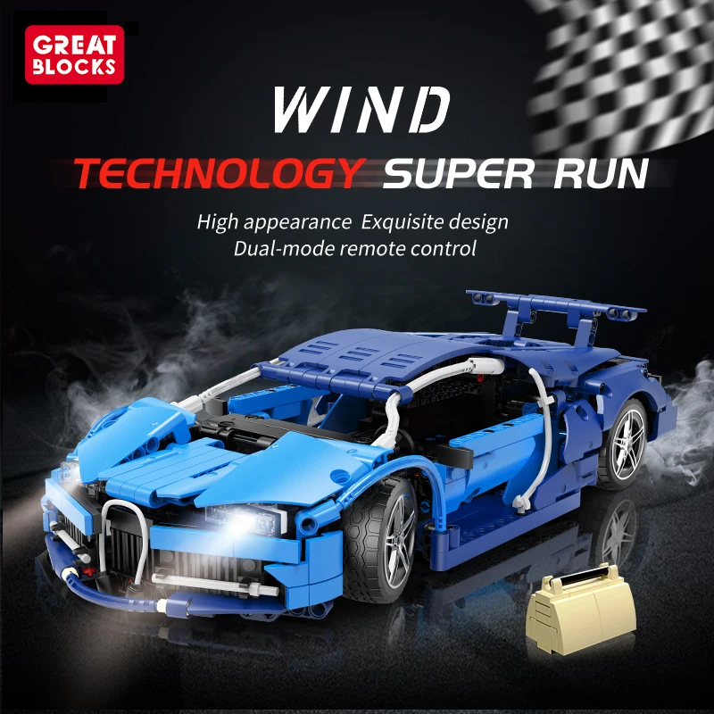 Technical Car APP Remote Control K96122 Moter Power Building Blocks Bricks Super Racing Car Sets Toys For Boys Kids Gift Moc Set