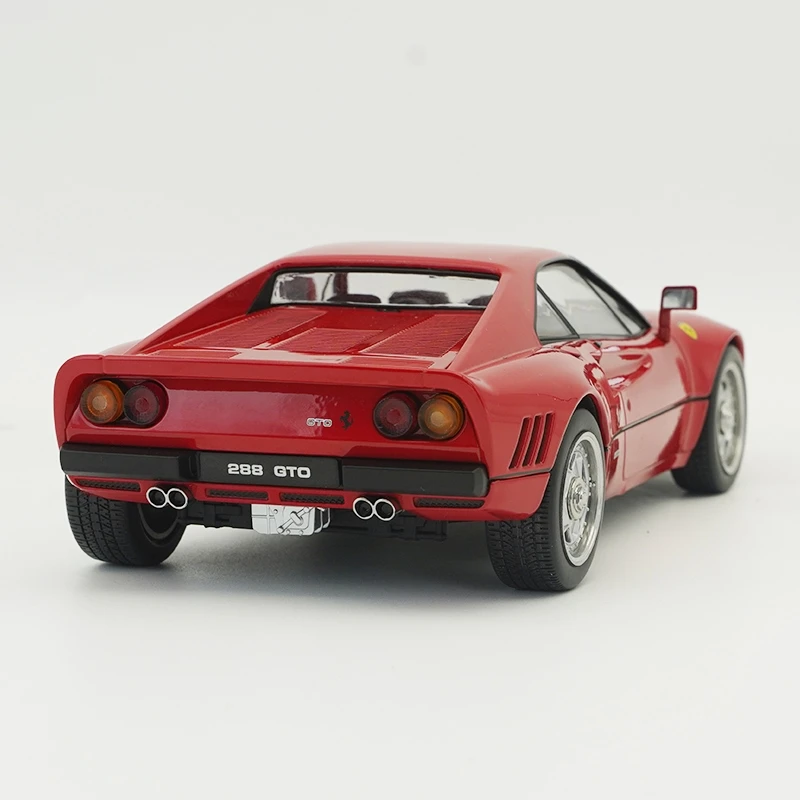 Diecast 1/18 Scale KK Ferrari 288 Gto Alloy Supercar Model Ferrari Racing Car Scene Display Collection Hobby Original Box