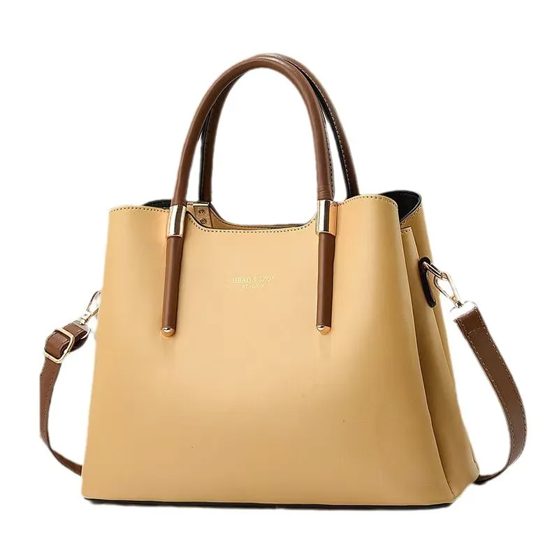 

Women's Luxury Brand Shoulder Bag Casual Large Capacity Shopping Bags High Quality Soft Leather Female Handbag Sac Main Purses