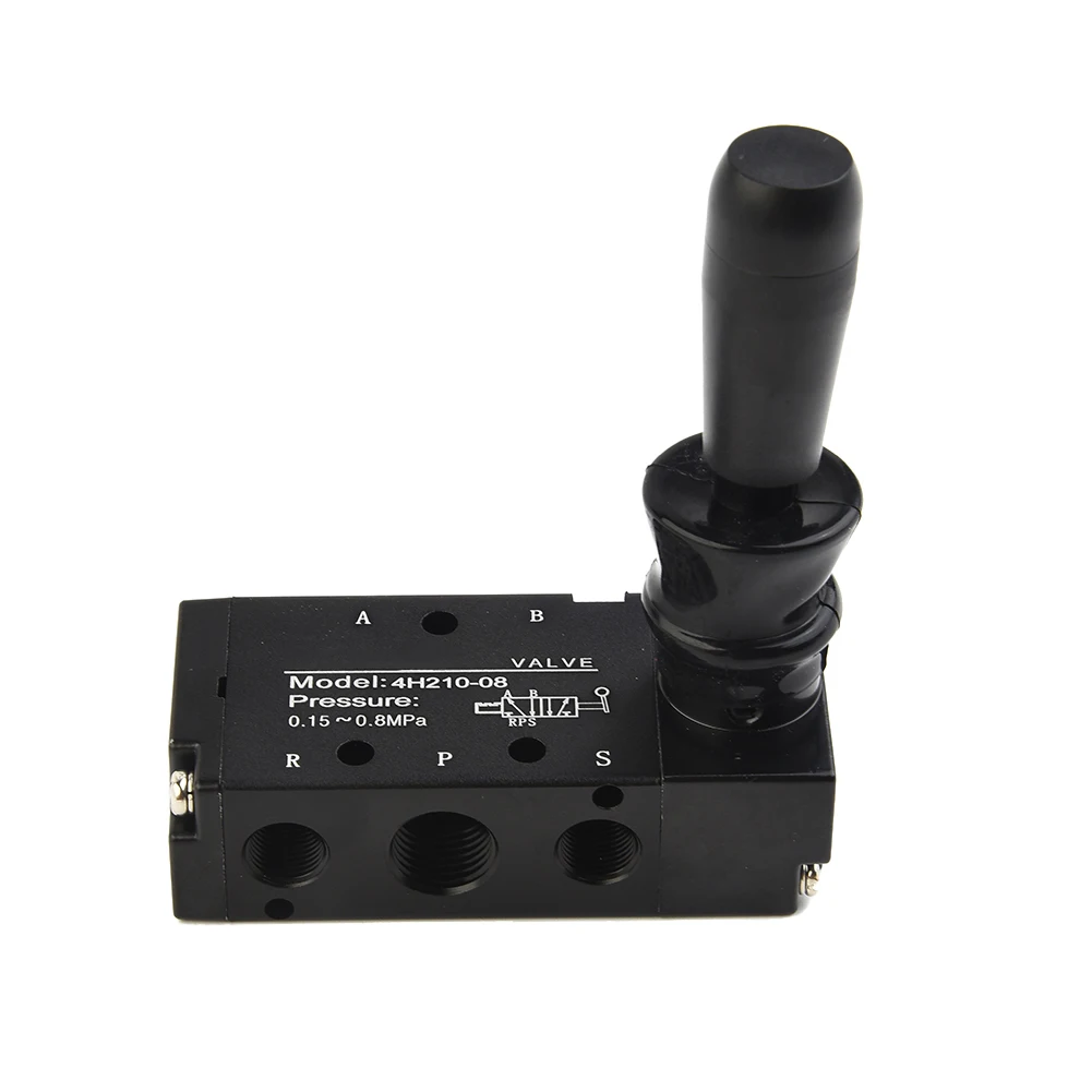 

Manual Valve Hand Pull Lever Pneumatic Air Valve 4H210-08 5 Port 2 Position 1/4In PT Control Hydraulics Pneumatics Pumps Plumbin