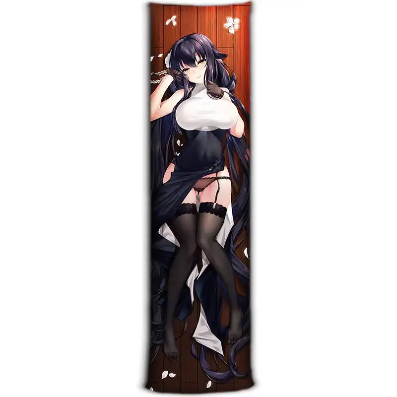 Game Pillow Case  Azur Lane Azuma Dakimakura Hugging Anime Body  Otaku Fujoshi  Cushion Cover Costume Cosplay Decor Gifts
