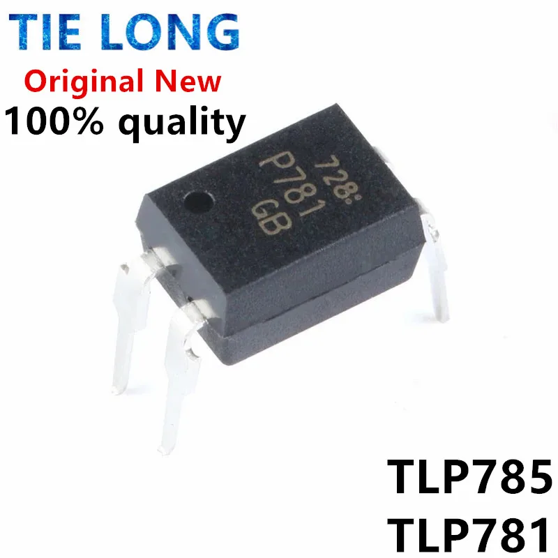 10PCS TLP785-GB TLP785GB DIP-4 P785 P785GB TLP781 TLP781GB P781 Optical coupling optical isolator New Original