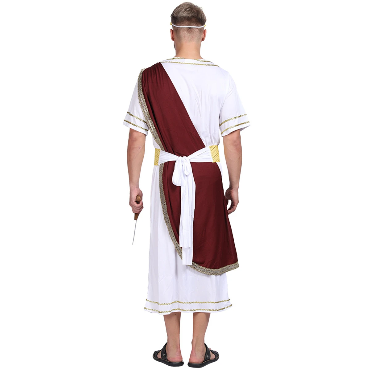 Adults Purim Ancient Roman Caesar Greek Warrior Gladiator Adult Costume Knight Costumes for Men Halloween Cosplay Full Suit