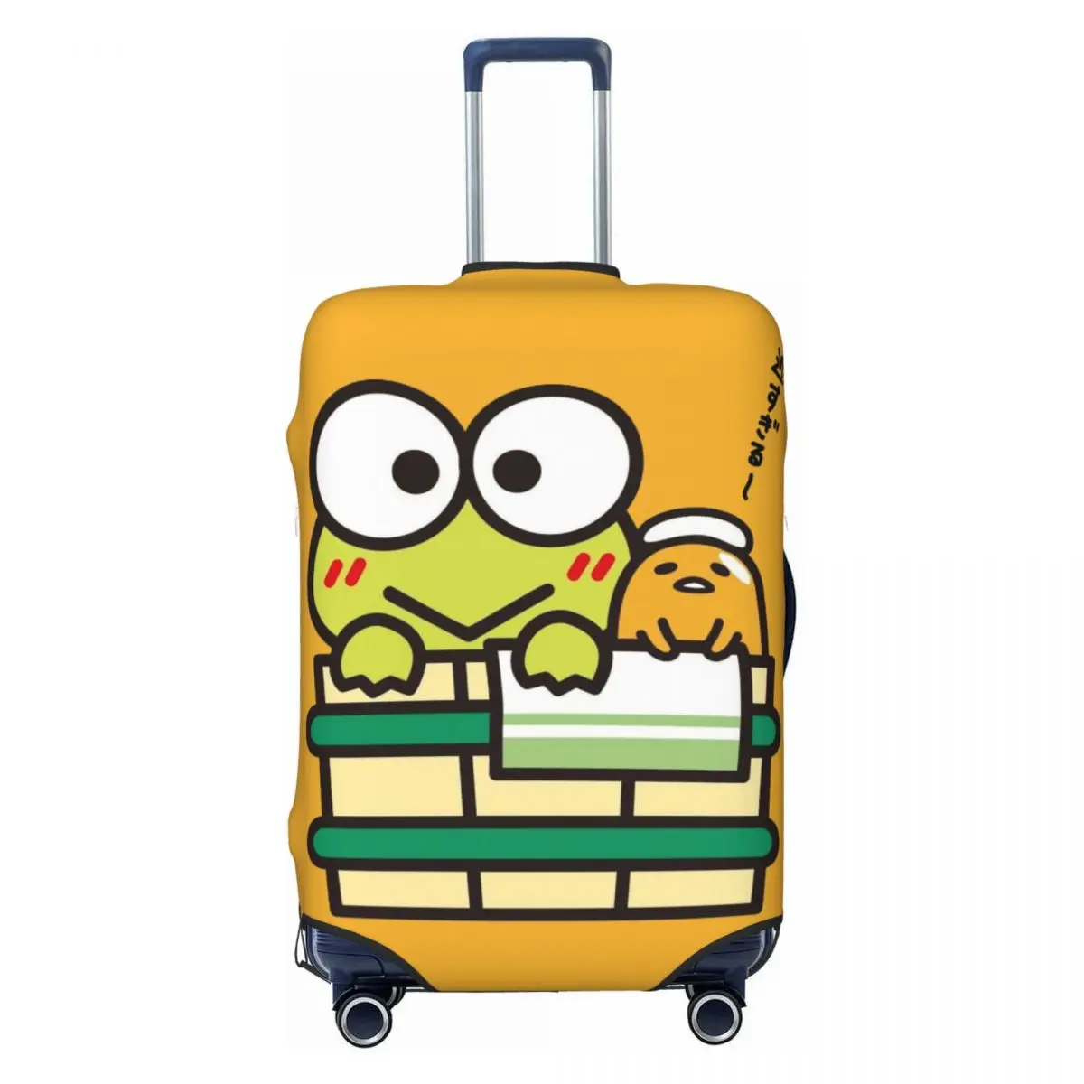 

Пользовательские KeroKeroKeroppi мультфильм чехол для багажа протектор модные дорожные чехлы для чемоданов 18-32 дюймов