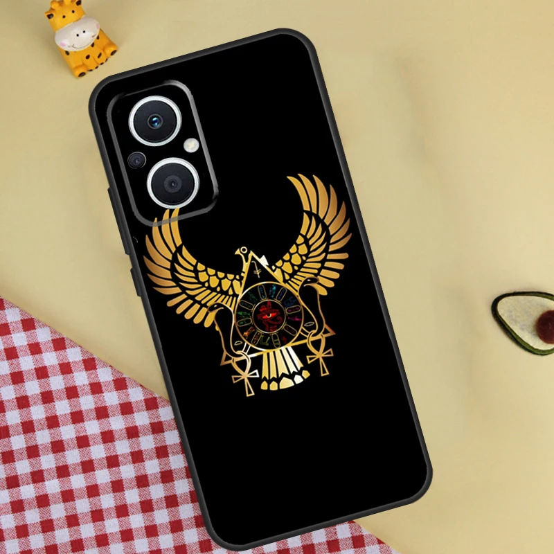 Egypt Nefertiti Anubis Ankh Phone Case For OPPO Reno 13 13F 12 11 F 8T 7 8 10 Pro OPPO Find X8 Pro X6 X3 X5 Lite Cover