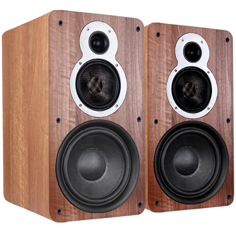 

Tonewinner TD-C8 2.0 Wooden Bookshelf HIFI AV Karaoke Best Quality High Inquiry New Speakers