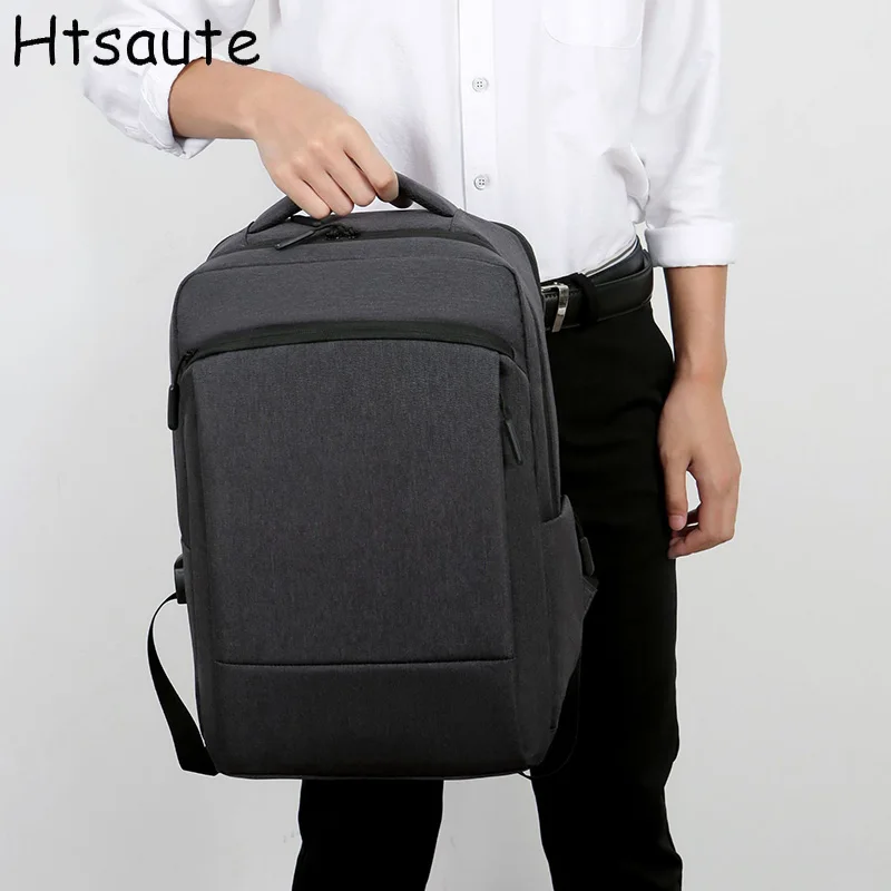 Large Men Backpacks for 15.6 Laptop USB Charging Travel Backpacks Waterproof Wet Dry Pocket School Bags with Mesh Side Pocket