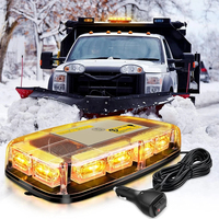 72 LED Beacon Lighting Rooftop Flash Warning Strobe Light Emergency Flashing 12V 24V Car Police Truck Yellow Amber Red Blue