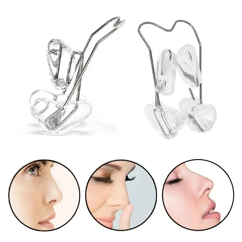 1PC Silicone Nose Clip Corrector Transparent Nose Shaper Magic Nose Shaper Clip Up Lifting Shaping Bridge Straightening Up Tool