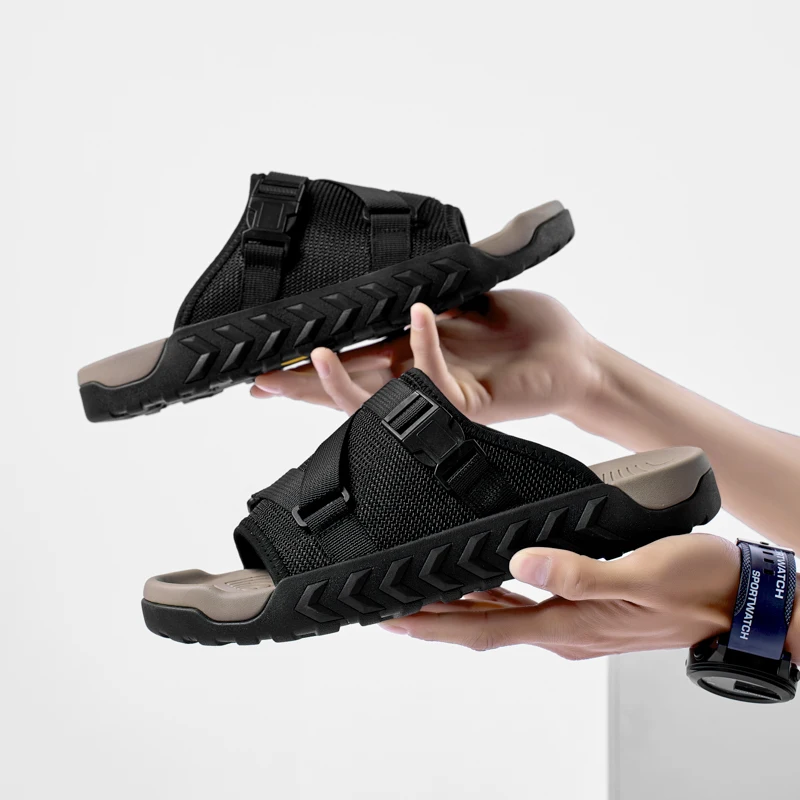 

Мужские мягкие, удобные тапочки Relax Cloud, нескользящие тапочки, легко чистящиеся, душевые, плавательные, пляжные, домашние и уличные горки