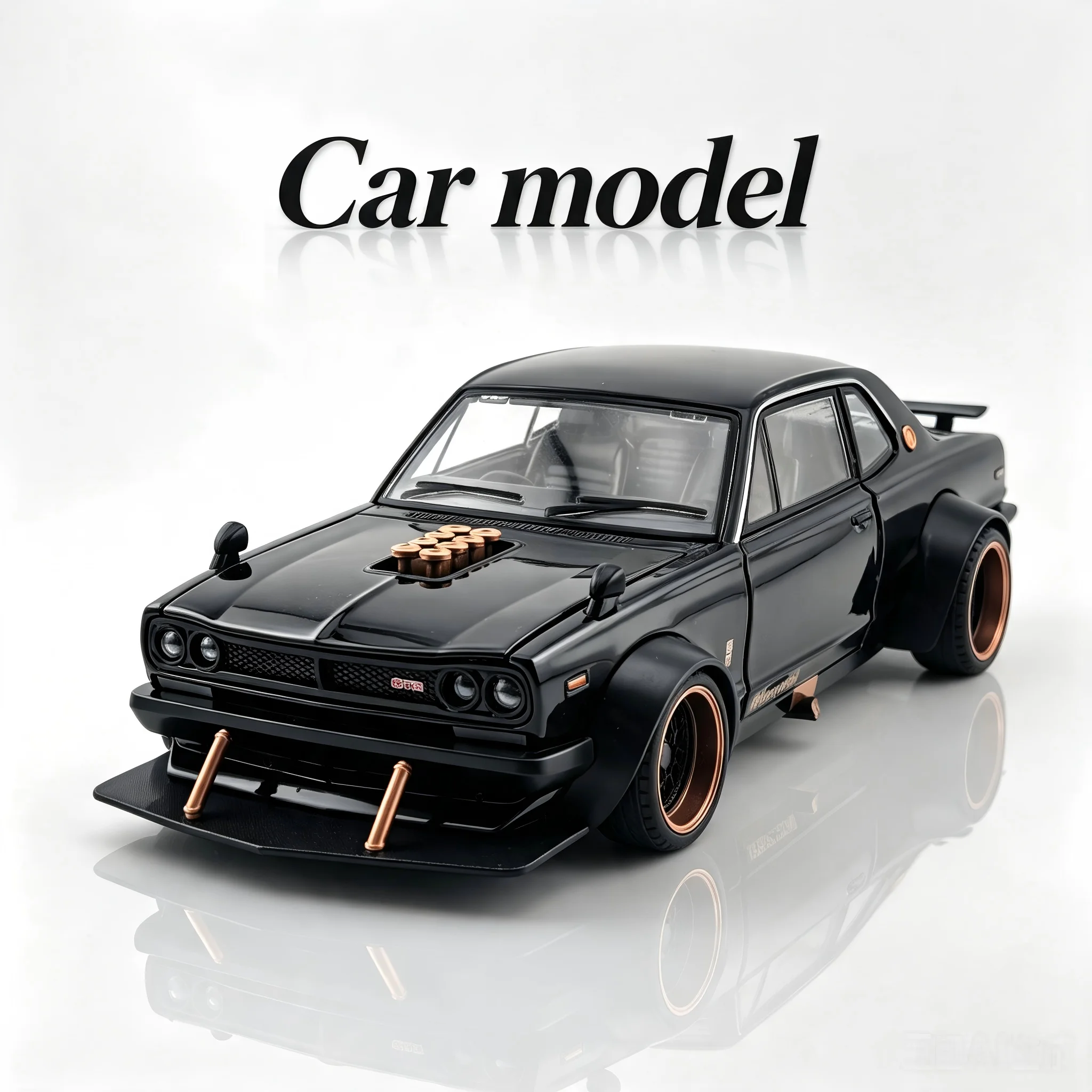 1:24 Scale High-Grade Alloy Sports Car Model - Stylish Design, Exquisite Craftsmanship, Realistic Appearance Whether It's Home Decor or Not, It's Still a Part of Home Decoration.
