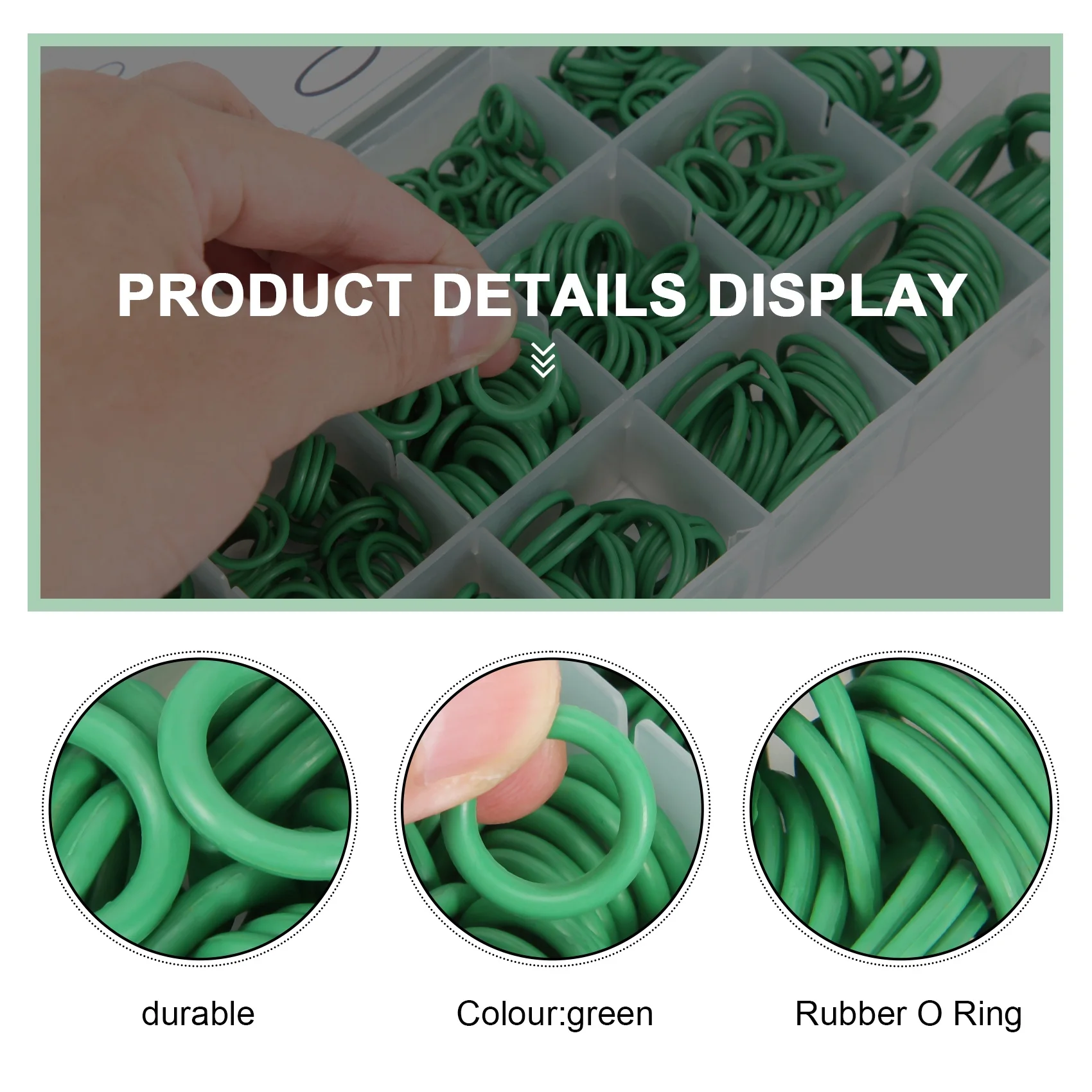 AT77 530 шт. автомобильный R134A автомобильное уплотнительное кольцо для ремонта автомобильного кондиционера, набор резиновых герметика