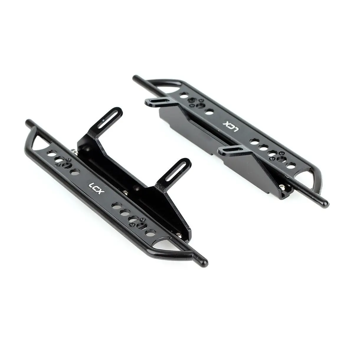 

LCX Racing 1/10 RC Crawler Aluminum Rock Sliders Side Step Running Board for Redcat Gen8 Scout II Upgrades Parts Accessories