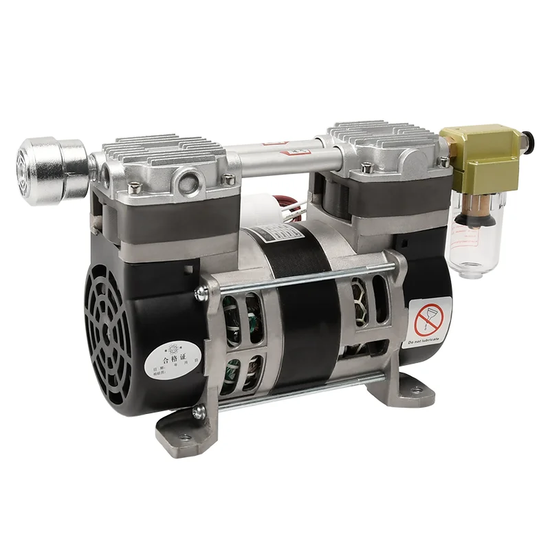 

230w Oil Free Vacuum Pumps Piston Small Electric Vacuum Pump for Laboratory Porcelain Oven High Pressure Customization /