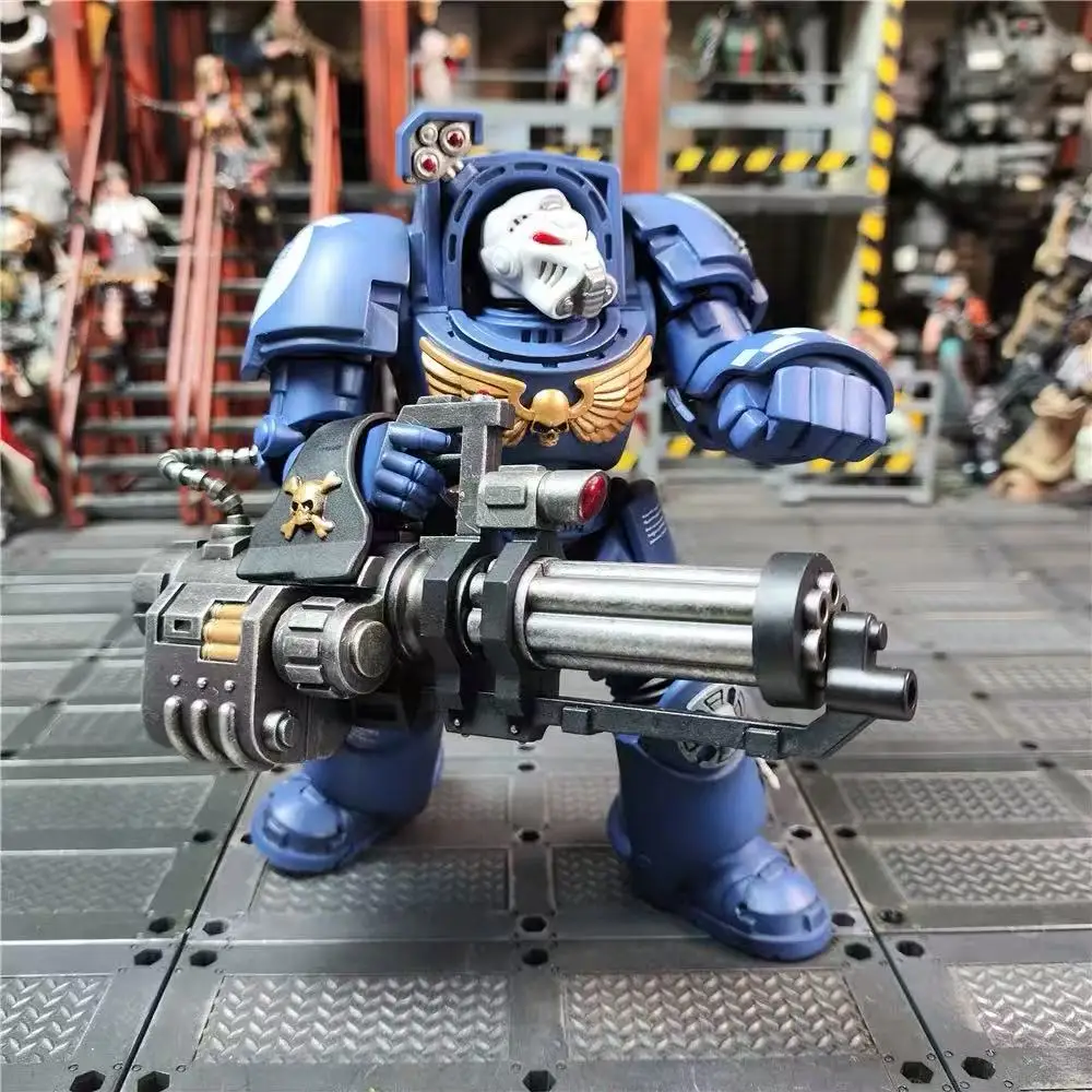 

【JOYTOY】Warhammer 40K Ultramarines Terminator Squad Terminator с штурмовой пушкой Storm Bolter Toy
