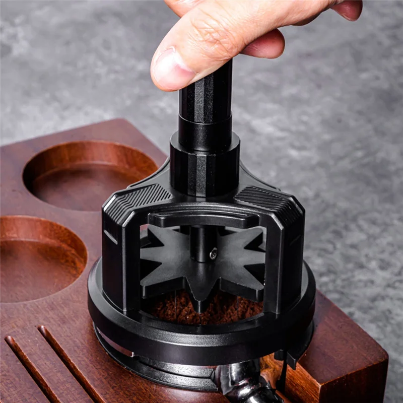 A68M-WDT أداة قهوة اسبريسو النمام الموزع قابل للتعديل عمق اسبريسو النمام أداة الروتاري مسحوق القهوة إبرة 58 مللي متر