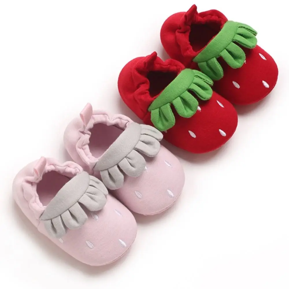 Fashion Cartoon First Walking Shoes Non-Slip Wear-resistant Crib Shoes Soft Slip-on Sneakers Socks Shoes for Infant Boys Girls