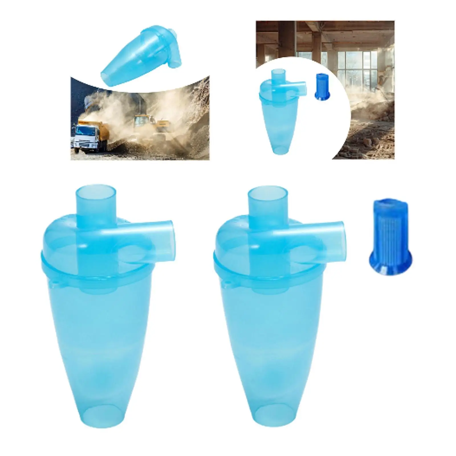 Cyclone Dust Collector PP Dust Collection for Decoration Construction Mining