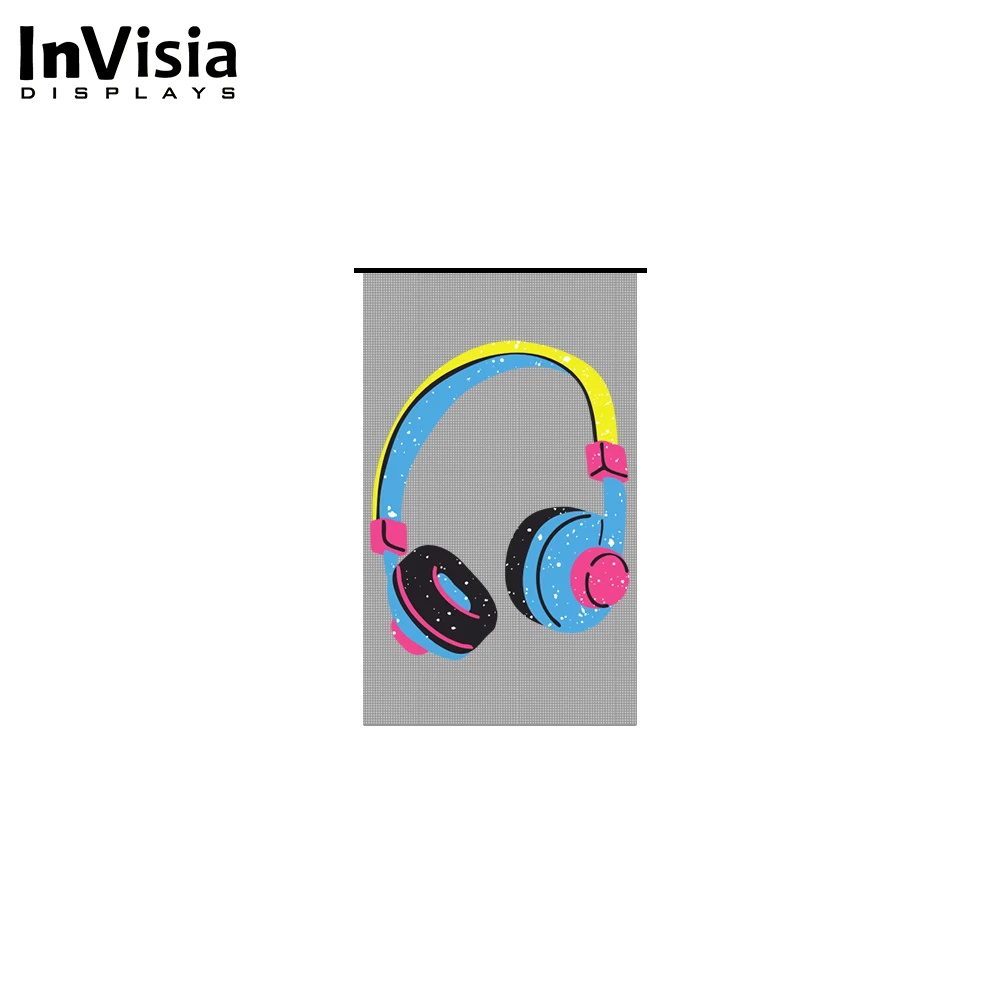 Outdoor InVisia SkyFlex LED Disp y P15/20/25 Sky Fly Wind Permeable   Light Show and Windproof Advertising Disp y