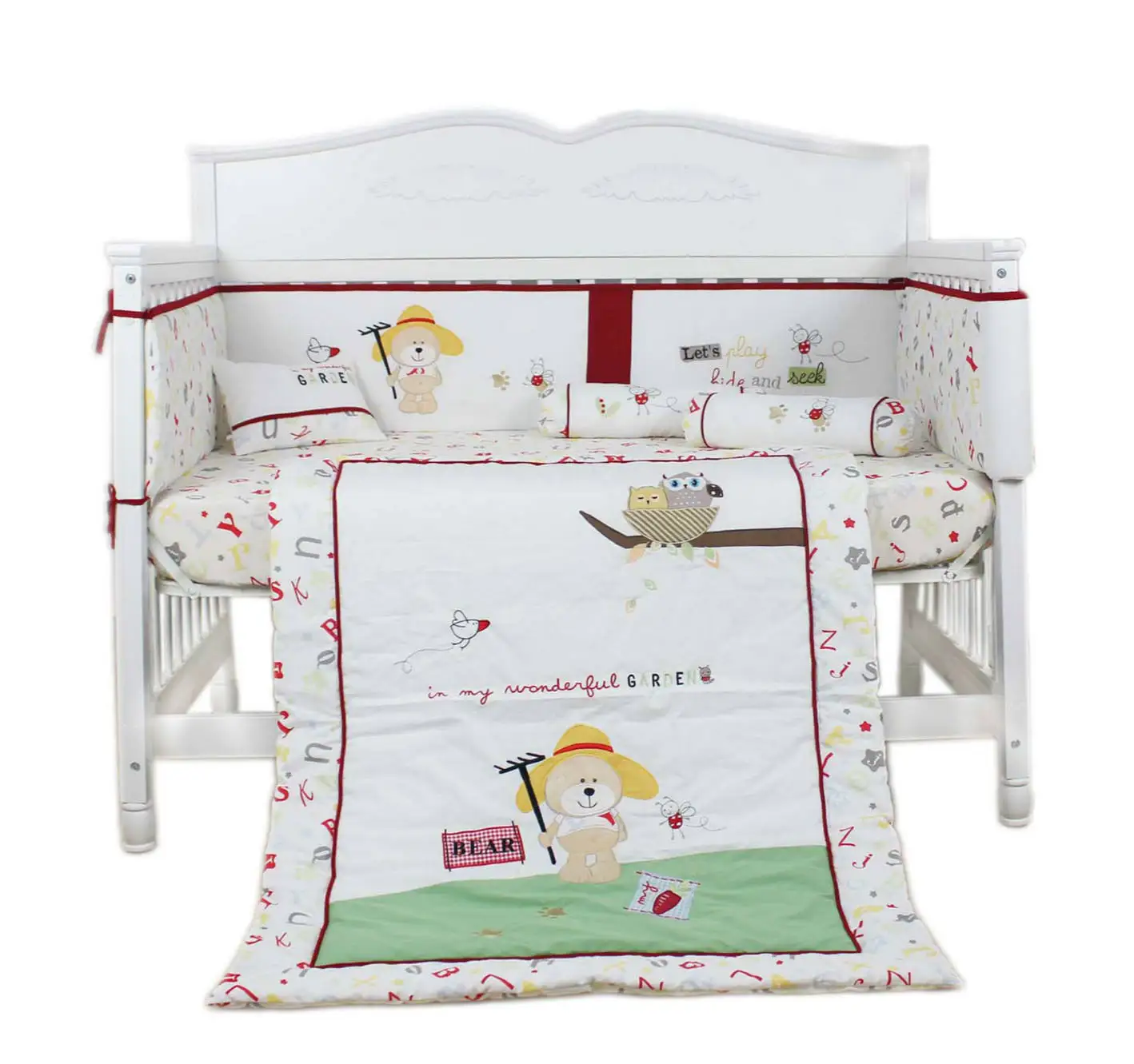 Parure de lit pour enfants, protection de qualité, doux, pour bébés