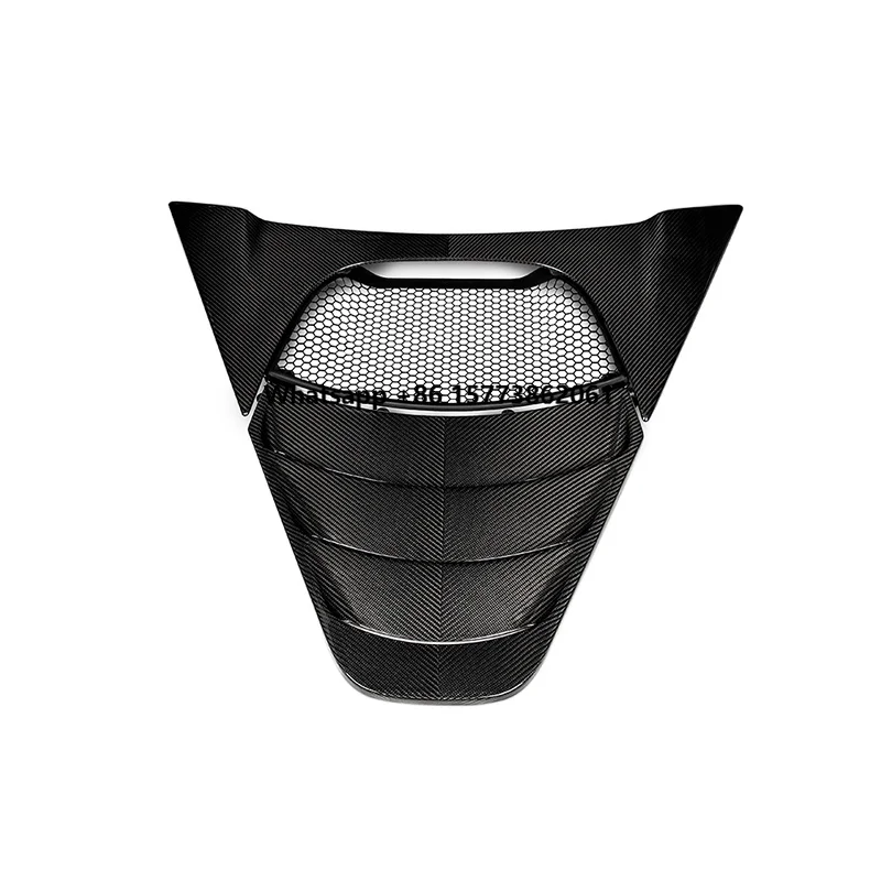 

Dry Carbon Fiber Auto Parts Rear Engine Hood Cover Without Grid for Mclaren 720S 2015-2018 Carbon Rear Hood Cover