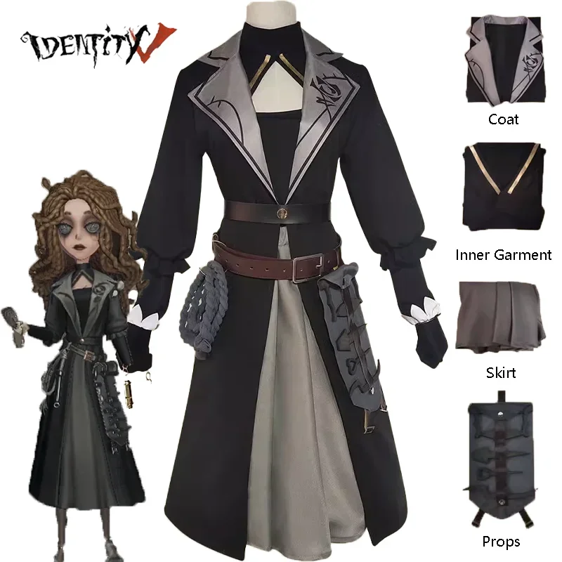 

Identity V Psychologist Dr. Ada Mesmer Cosplay Costume Discipline Skin Uniform Full Set Clothes for Women Halloween Party Suit