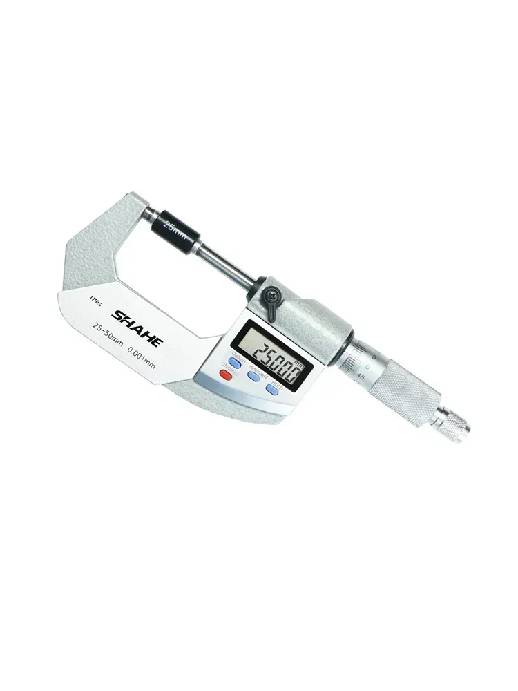 IP 65 Mikrometr cyfrowy 0,001 mm Suwmiarka cyfrowa Mikrometr z noniuszem 25-50 mm Cyfrowy mikrometr zewnętrzny — zdjęcie 2