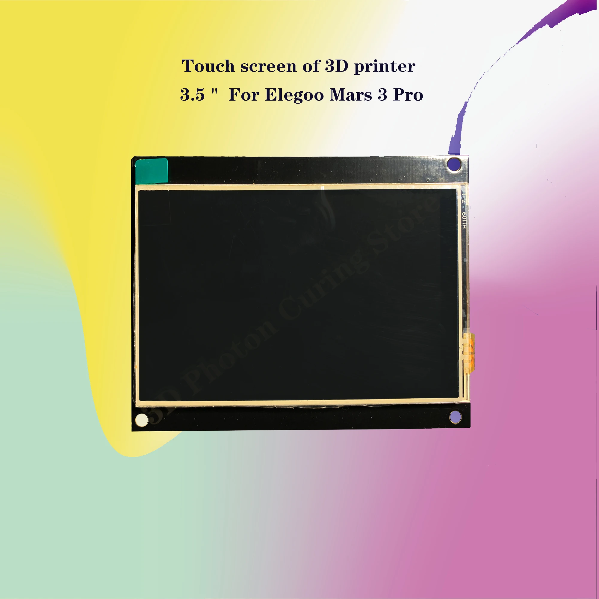 Touch screen of 3D printer 3.5" for Elegoo Mars 3 Pro 6.6-Inch 4K lcd UV curing 3D printer accessories and components