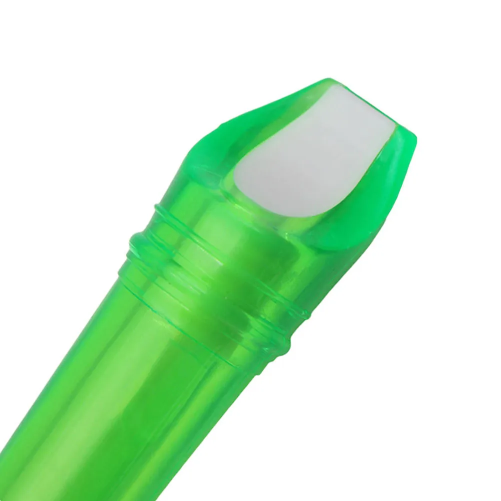 

8 Hole ABS Green Transparent Soprano Recorder Accurate Tone Wind Instrument for Beginner Music Soprano Recorder