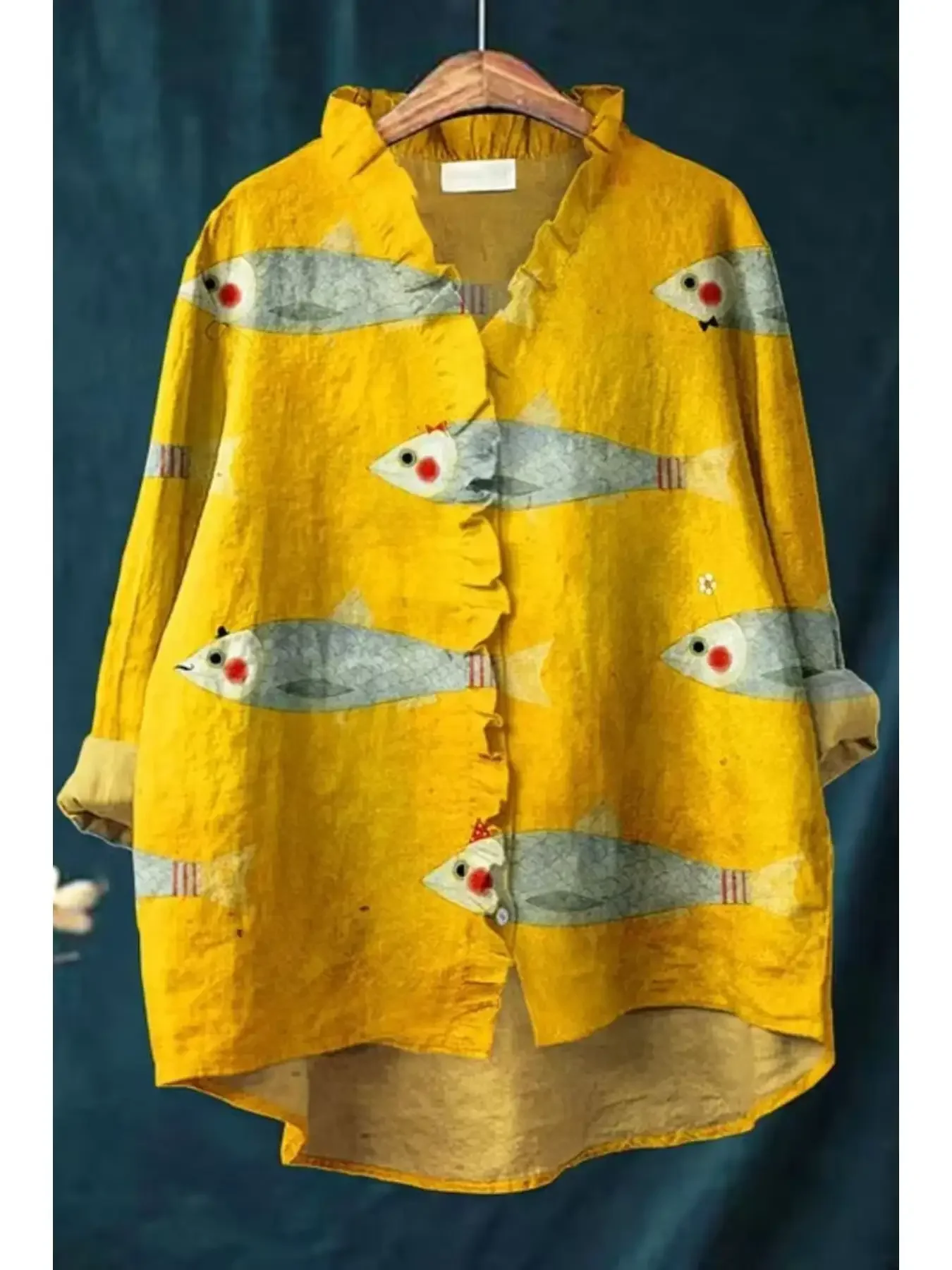 

2026 new V-neck casual top, women's long sleeved lace shirt, Suitable for women over 5 feet 8 inches tall