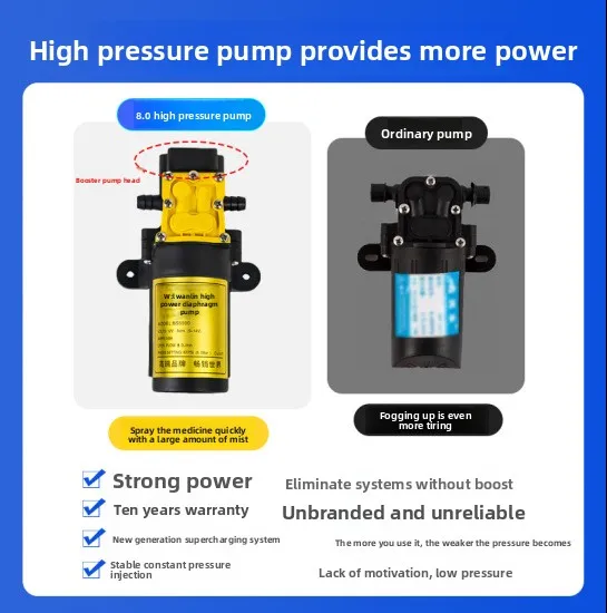 Automatic Mixing Electric Backpack Sprayer, High Voltage Lithium Battery, Dual Tank Pesticide Garden Agriculture Misting Sprayer