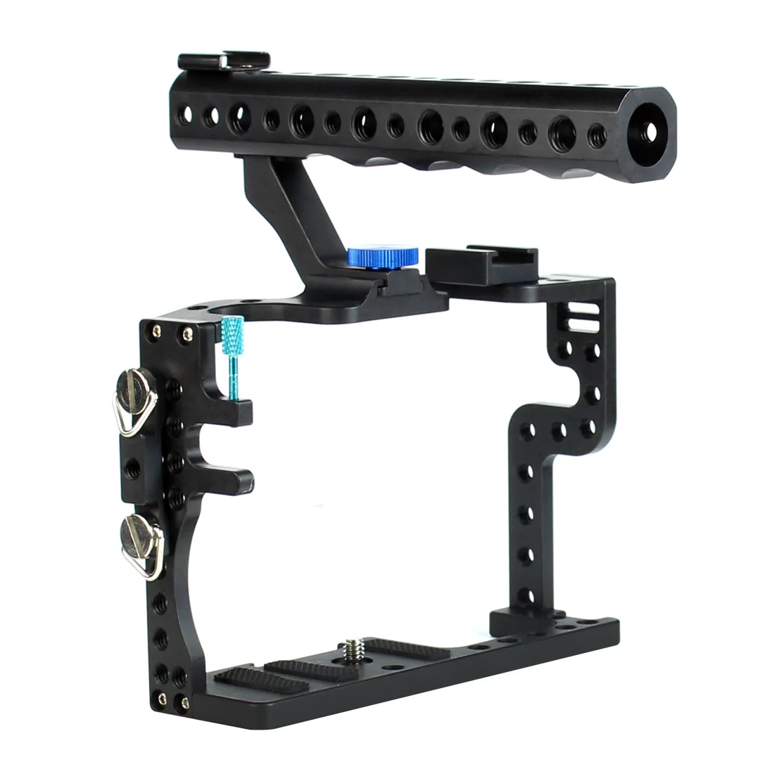 Kamera Käfig Rig GH3 GH4 GH5 Schutz Gehäuse Fall Top Griff Grip für Panasonic Lumix DSLR Video Stativ Verlängerung Kit – Detail 7