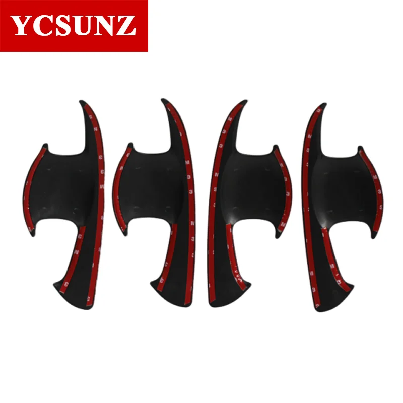 ABS Door Handle Inner Trims For Toyota Hilux Revo Rocco 2016 2017 2018 2019 2020 2021 2022 2023 2024 2025 4X4 4X2 Car Styling