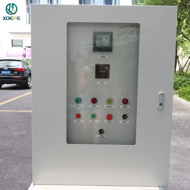 Star Starter Control Cabinet 380V Motor Monitoring Panel for Chemical Pump