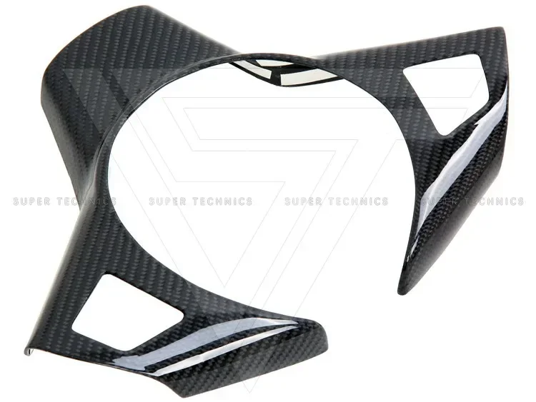 For 2004-2009 5 Series E60 E61 Interior Trim Carbon Fiber Wheel Cover view 3