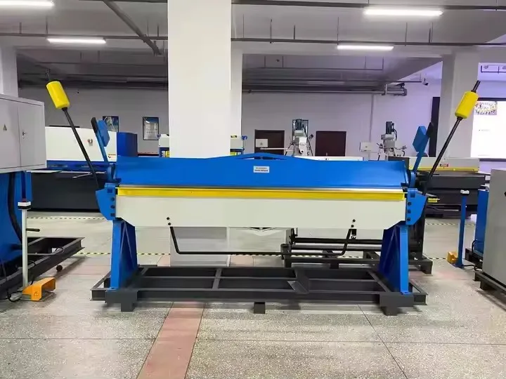 Cheap Price  Manual Folding Machine Folder Pan Break Instock Sheet Metal Folding Machine
