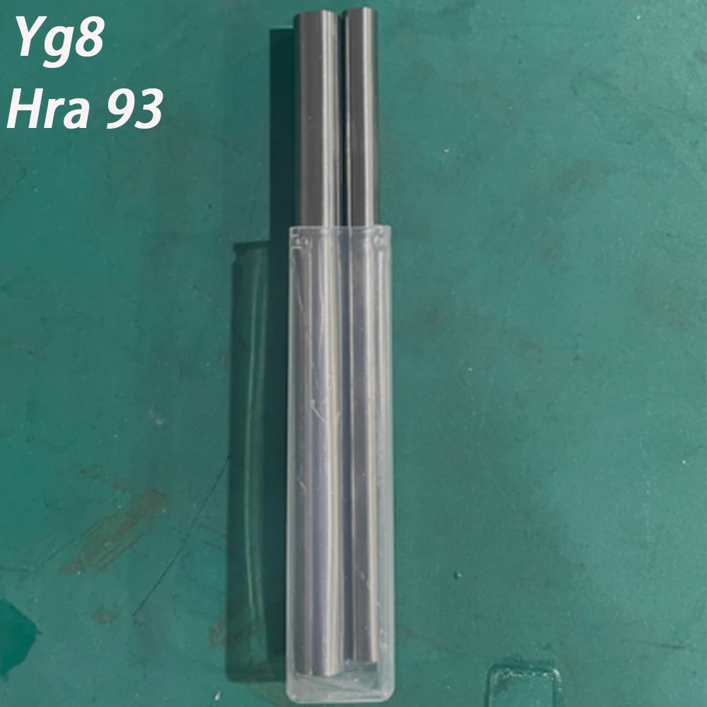 1Pcs Lenght 100mm Hra 93 Dia 0.3x100mm~8x100mm Hard Alloy Round Rod Bar CNC Machine Turning Tool Yg8
