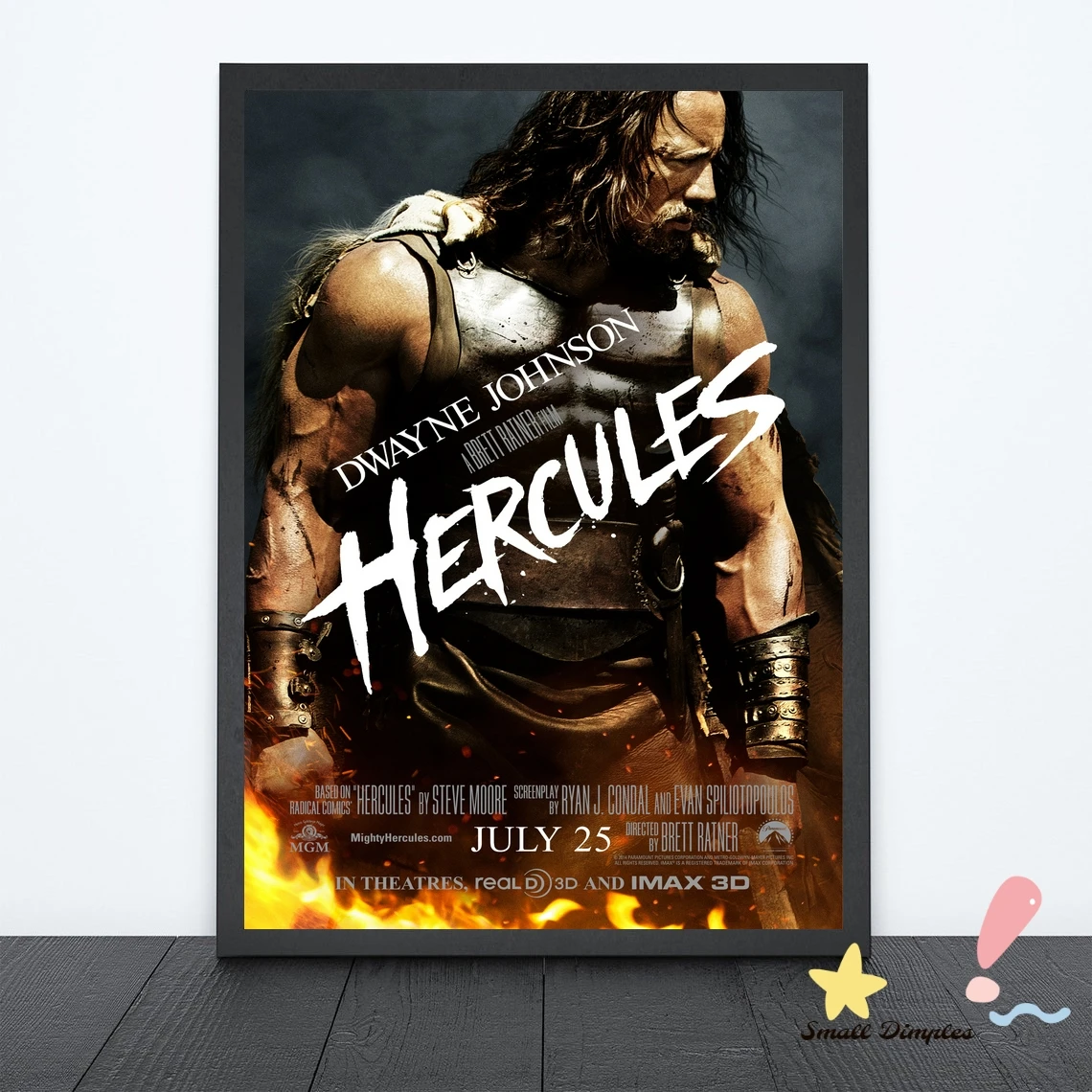 Hercules Movie Poster Canvas Art Print Home Decoration Wall Painting ( No Frame )