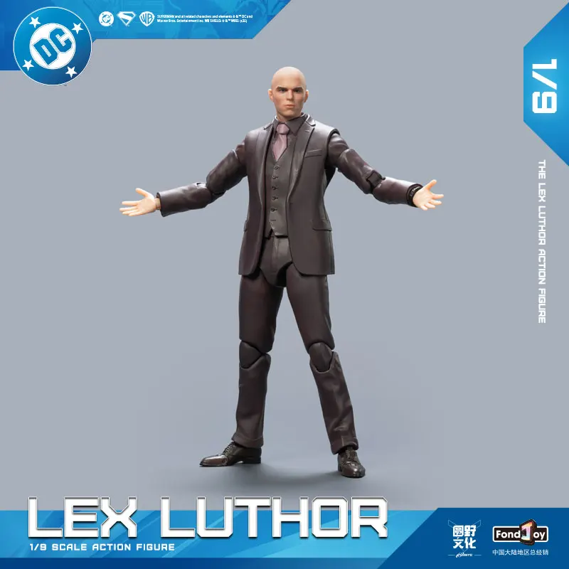 Genuine Fondjoy DC Lex Luthor 1/9 Scale Action Figure Movable Joints Model With Extra Hands Base Collectible Villain Toys Gifts view 6