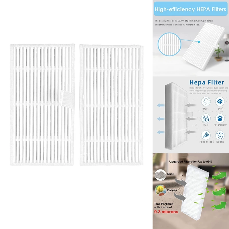 Моющиеся фильтры Hepa для Midea VCR04W аксессуары для робота-пылесоса